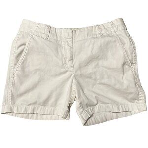 JCrew Chino Shorts 4" Weathered City Fit% Cotton Classic Twill Vintage Y2k Sz 0